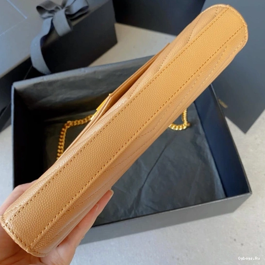 CHAIN CASSANDRE YSL WALLET MATELASSÉ 0717